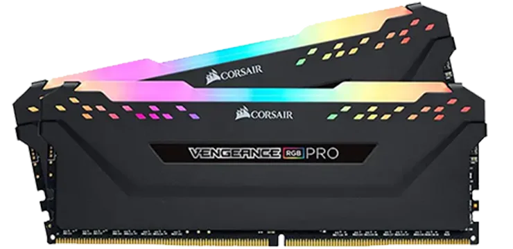 Corsair Vengeance RGB Pro 32GB (2x16GB) DDR4 C18 4000MHz Desktop Ram